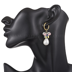 304 Stainless Steel Butterfly Hoop Earrings&nbsp;EJEW-JE06746