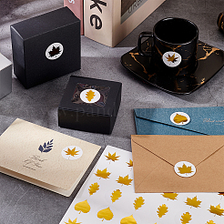 Round Dot Paper Sealing Stickers&nbsp;DIY-WH0349-137F