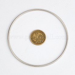 10Pcs Iron Ring for DIY Woven Net/Web with Feather&nbsp;IFIN-SP0001-56A-P