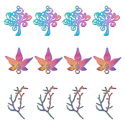 18Pcs 3 Style Alloy Pendants&nbsp;FIND-FH0002-36