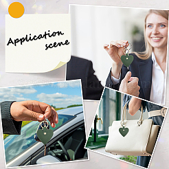 PU Leather Keychain&nbsp;KEYC-WH20008-08F
