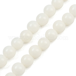Natural Bodhi Root Beads Strand&nbsp;WOOD-B010-C02-8mm