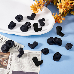 26Pcs 5 Styles Silicone Focal Beads&nbsp;SIL-AR0001-19