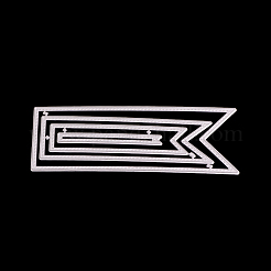 2Pcs Arrow Frame Carbon Steel Cutting Dies Stencils&nbsp;DIY-DJ0001-88