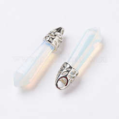 Opalite Pointed Pendants&nbsp;X-G-P309-07