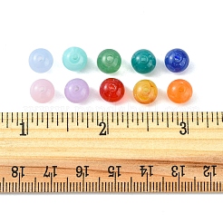 200Pcs 10 Colors  Imitation Gemstone Acrylic Beads&nbsp;OACR-FS0001-19