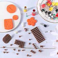 1 Set PP Plastic Letter A~Z Cookie Impress Embosser Cutter&nbsp;AJEW-CP0007-34