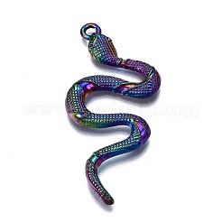 Rainbow Color Alloy Pendants&nbsp;PALLOY-S180-192-NR