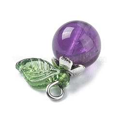 Natural  Amethyst Fruit Pendants&nbsp;PALLOY-TA00077-04