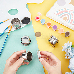 340 Stainless Steel Oil Painting Cup&nbsp;LS-CON-WH0001-17