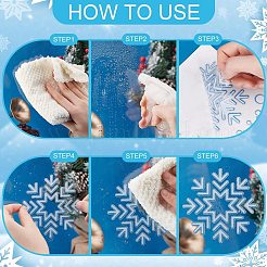 12Pcs 6 Styles Christmas PET Self Adhesive Festive Stickers&nbsp;DIY-PH0023-47