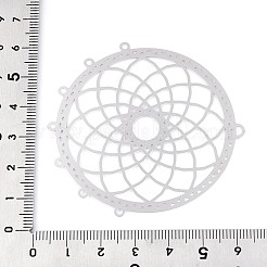 201 Stainless Steel Hollow Flower Chandelier Component Links&nbsp;STAS-N121-04P