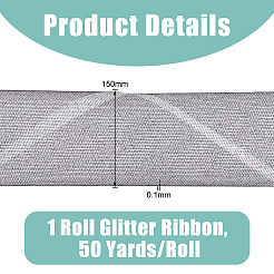 Sequin Polyester Mesh Fabric&nbsp;DIY-WH0021-28C