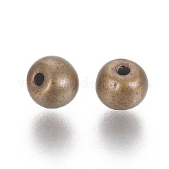 Tibetan Style Alloy Round Beads&nbsp;TIBEB-5204-AB-NR