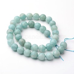 Natural Amazonite Beads Strands&nbsp;G-J376-17-8mm
