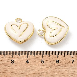Brass Enamel Pendants&nbsp;KK-C252-08G-A01