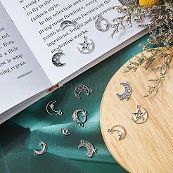 112Pcs 8 Style Tibetan Style Alloy Pendants&nbsp;FIND-FH0005-05