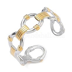 304 Stainless Steel Cuff Open Rings&nbsp;RJEW-F202-01A-GP