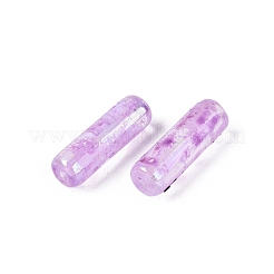 Picasso Transparent Glass Bugle Beads&nbsp;SEED-N010-02A-11