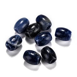 Natural & Synthetic Mixed Gemstone European Beads&nbsp;G-F580-M