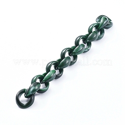 Handmade Acrylic Rolo Chains&nbsp;AJEW-JB00537-04