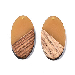 Resin & Walnut Wood Pendants&nbsp;RESI-S389-071A-A01