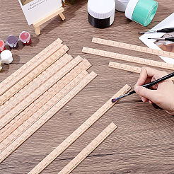 Square Wood Carving Waistline Edge Strips for Living Room Background Wall Decorative&nbsp;DIY-WH0622-561