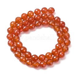 Natural Carnelian Beads Strands&nbsp;G-C280-B10-8mm