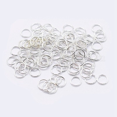 925 Sterling Silver Saw Cut Open Jump Rings&nbsp;STER-F036-02S-0.7x3mm-1