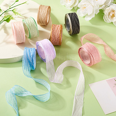 Polyester Crumpled Ribbon&nbsp;OCOR-TAC0035-12E-1