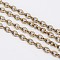 Iron Cable Chains, Unwelded, with Spool, Oval, Cadmium Free & Nickel Free & Lead Free, Antique Bronze, 4x3x0.7mm, about 328.08 Feet(100m)/roll