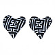 Handmade Polymer Clay Pendants&nbsp;CLAY-N010-045A-2