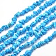 Synthetic Turquoise Chip Bead Strands&nbsp;X-G-M205-54-2