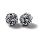Polymer Clay Rhinestone Beads&nbsp;RGLA-D050-01A-3