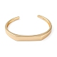Brass Open Cuff Bangles&nbsp;BJEW-A144-01A-1
