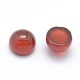Natural Carnelian Cabochons&nbsp;G-P393-R03-8MM-2