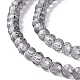 Transparent Glass Beads Strands&nbsp;GLAA-C019-01A-28-3