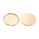 304 Stainless Steel Cabochon Settings&nbsp;STAS-Y001-12I-G-3