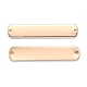 Brass Links&nbsp;KK-BC0001-47KCG-2