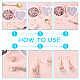Handmade Porcelain Cabochons&nbsp;CLAY-NB0001-32-3