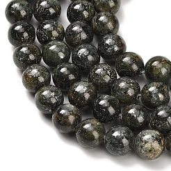 Natural Green Kyanite Beads Strands&nbsp;G-H335-B02-8mm-AB