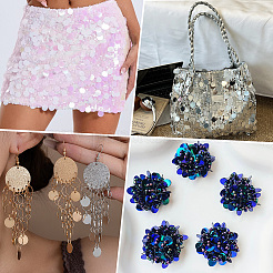 2880Pcs PVC Sequin Pendants&nbsp;KY-CY0001-16A