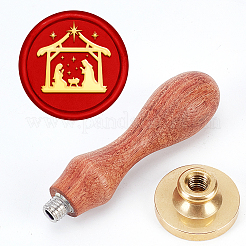 Christmas Wax Seal Stamp Set&nbsp;AJEW-WH0208-1310