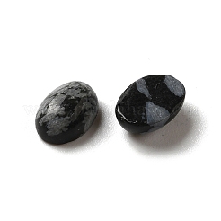 Natural Snowflake Obsidian Cabochons&nbsp;G-F605E-16B