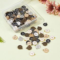 Alloy Pendant Cabochon Settings For Enamel&nbsp;ENAM-SZ0001-08-RS