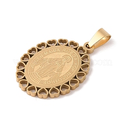 PVD Vacuum Plating 304 Stainless Steel Pendants&nbsp;STAS-M068-11A-G