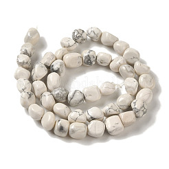 Natural Howlite Beads Strands&nbsp;G-B078-D15-01