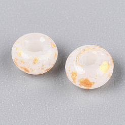 3/0 Baking Paint Glass Beads&nbsp;GLAA-G118-02J