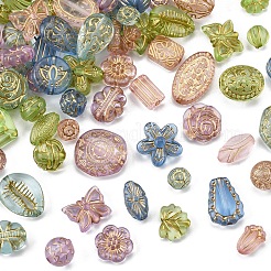 100G Transparent Acrylic Beads&nbsp;OACR-FS0002-01
