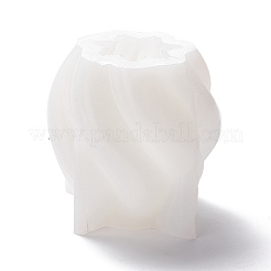DIY Twist-shaped Candle Making Silicone Molds&nbsp;LS-DIY-D057-08